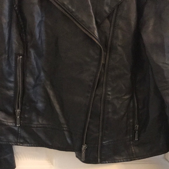 Faux Leather Jacket - Picture 2 of 5